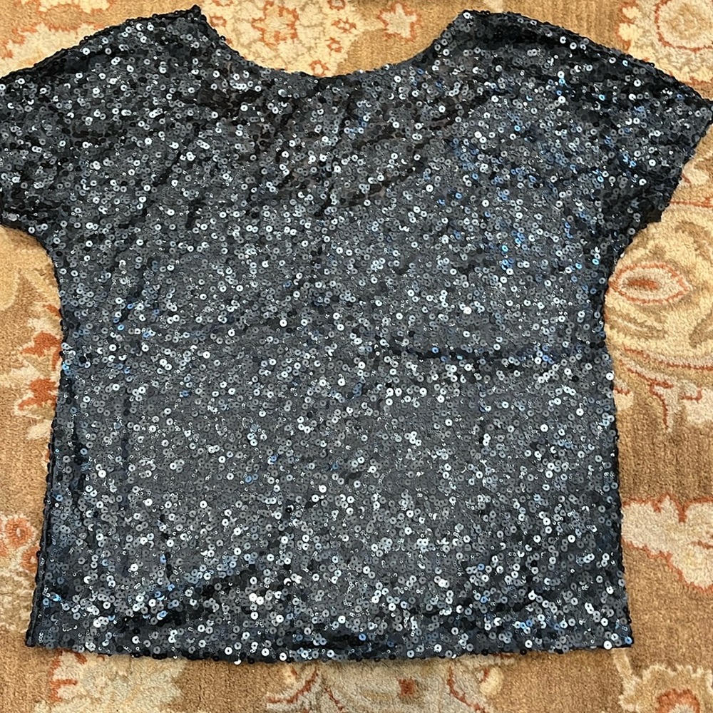 7 for all Mankind sequin top - size M